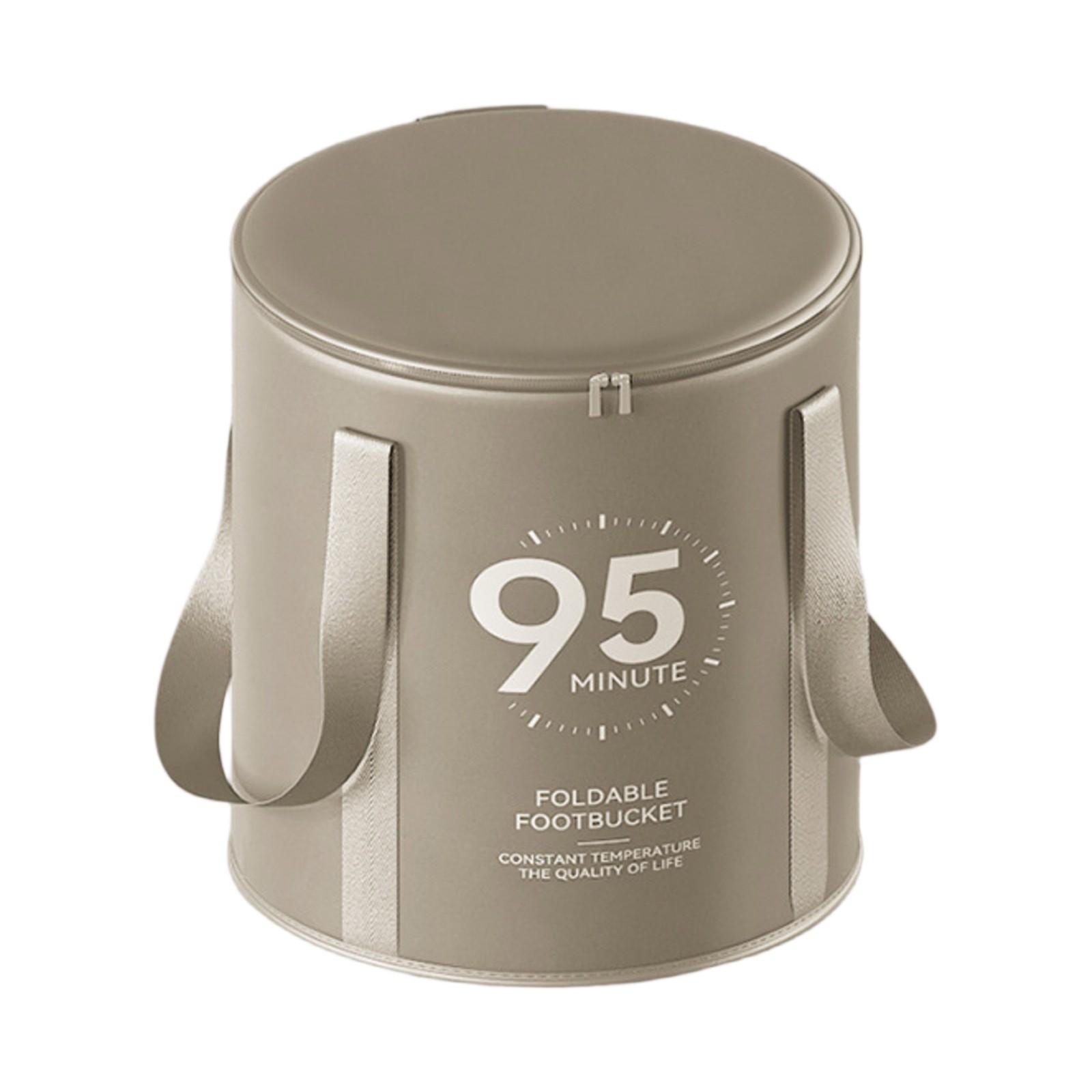 

Складная сумка для ванны для ног, ванночка для ног, термоизоляционное ведро для ванны для ног, переносное бытовое ведро для ванны для ног One Size