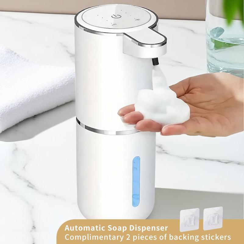 Neuer Wandmontierter Automatischer Seifenspender Schaum Smart Handwaschmaschine 380ml Flüssig Wiederaufladbar Badezimmer Induktionssensor