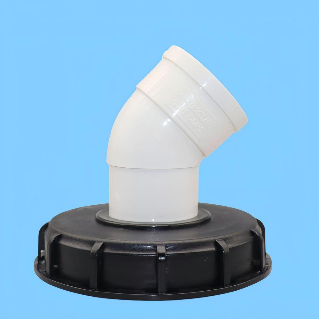 IBC Ton Barrel Plastic Lid with Filter Screen, 163mm/245mm, DN150
