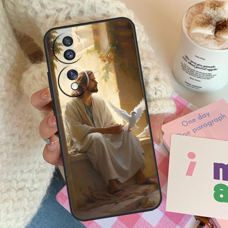 Faith Christian Jesus For Honor Magic 5 6 7 8 Pro Case For Honor 400 200 Lite 50 70 90 X8c X8b X9a X9b X9c X9d Win
