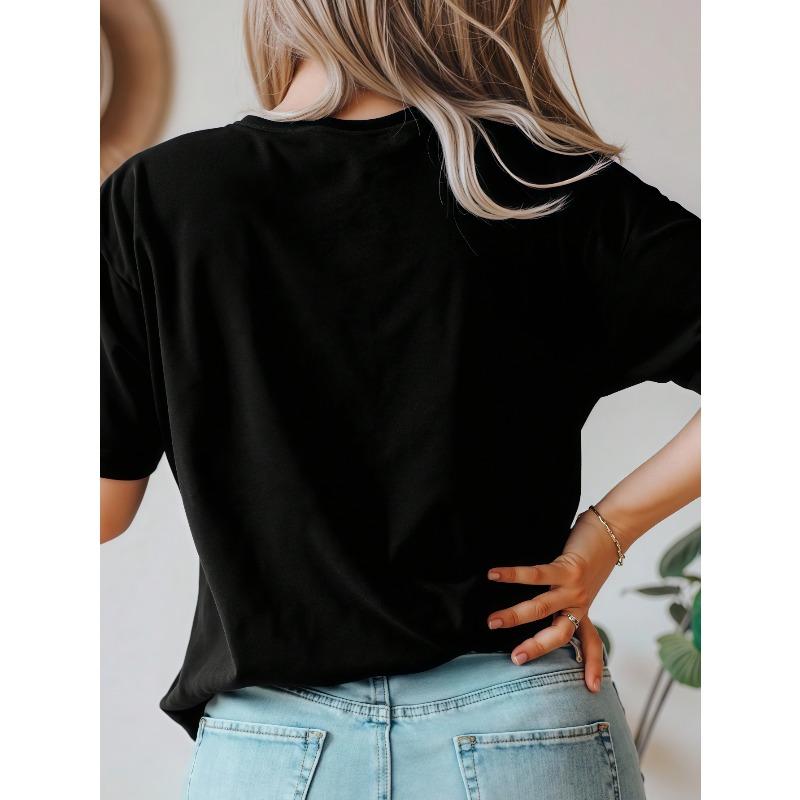Plus Size, Sagittarius and Sagittarius T-shirt-THICK THIGHS Sagittarius Ambiance Print, Soft Stretch Fabric, Casual Round Neck Short Sleeve