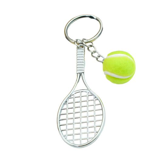 

Подвеска-брелок в виде теннисного мяча, брелок для сумки, мобильного телефона, кошелька, прочный декоративный брелок, держатель для ключей, автомобильный аксессуар A