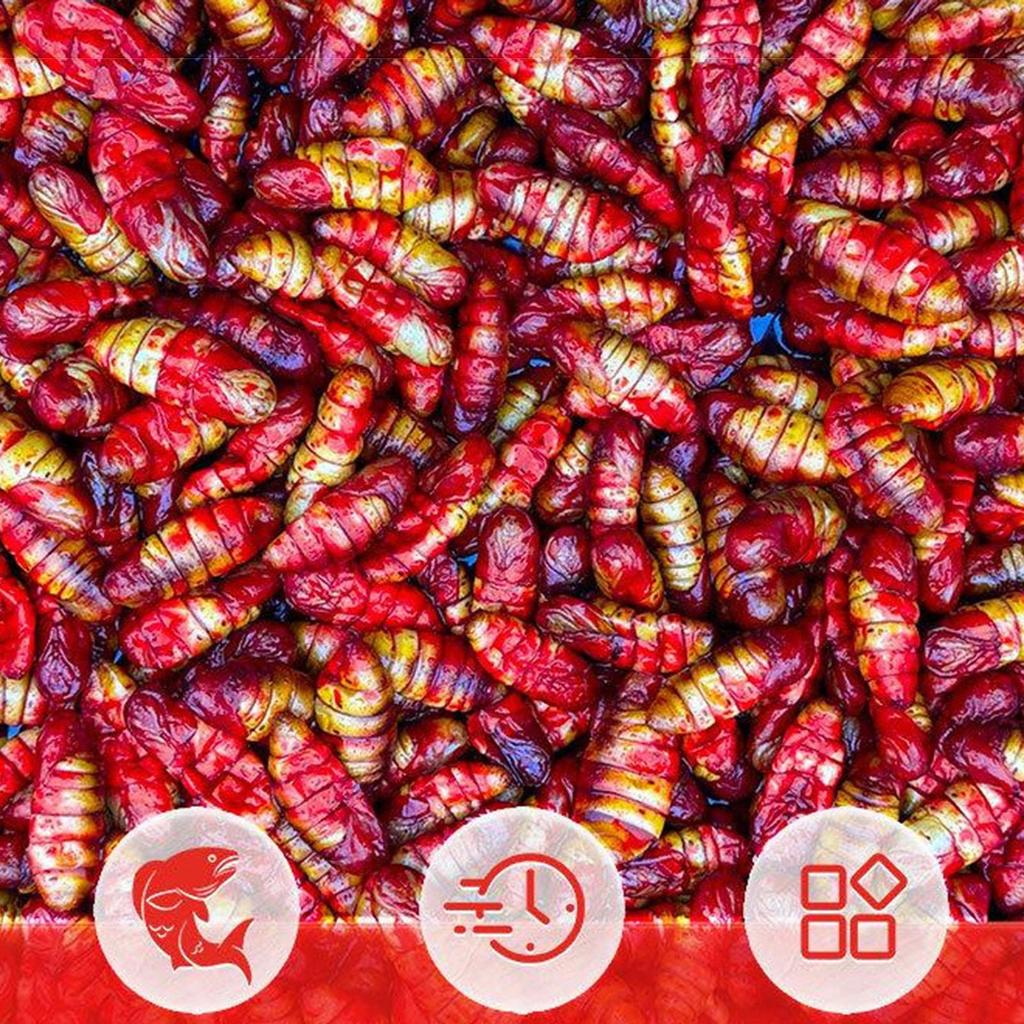 Atraktor na ryby Slaná voda 100ml Tekutá návnada s červy Koncentrovaná přísada do rybářské návnady pro jezero, řeku, rybník, moře, pstruha, okouna, tresku