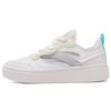 Anta Cushioning Lightweight Balance Cushioning Lightweight Balance Low top Skateboard Shoes Women's White Green (Unisex) Skate Shoes