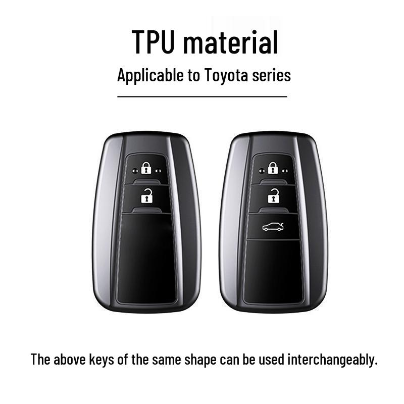 19-24 Toyota Corolla Key Case: Luxury Sport Protective Shell with Elite Dual Engine Design
