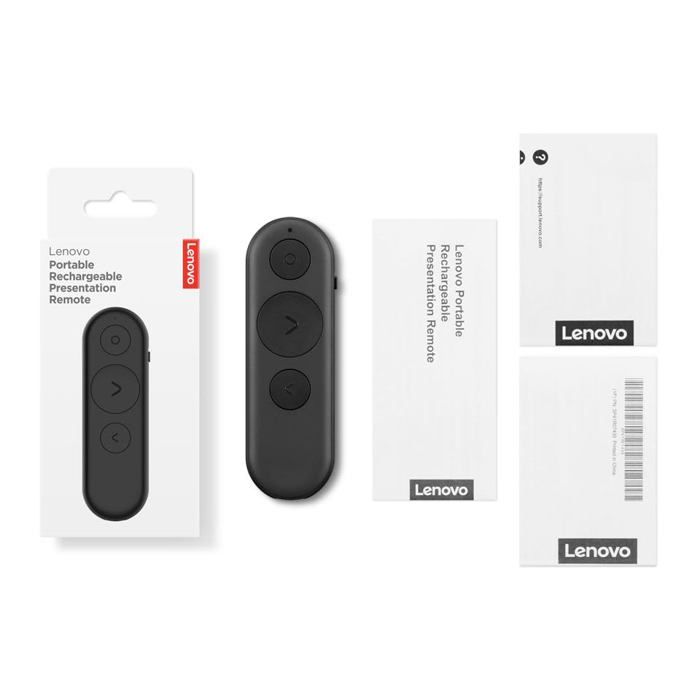 Telecommande de presentation Lenovo - GXH1Q30399 - Télécommande de présentation portable et rechargeable