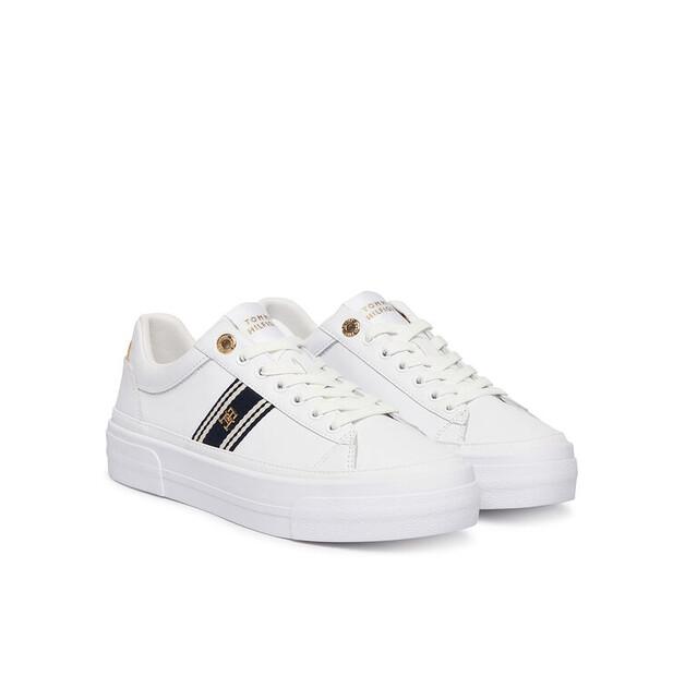 Tommy Hilfiger Th Foxing Platform Webbing Sneakers