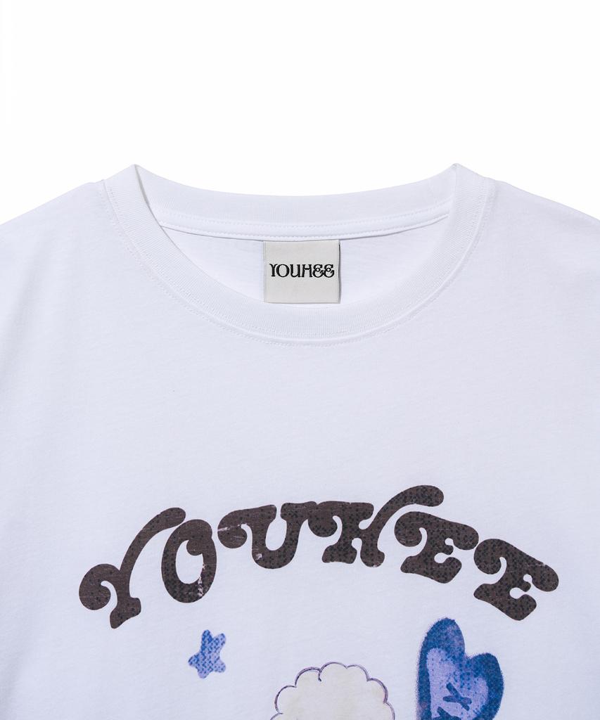 YOUHEE Babo Baby Graphic T-Shirt_White