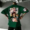 Kimetsu No Yaiba Giyu Tomioka Anime T Shirt Men Women Cotton Short Sleeve Streetwear Loose Graphic Tee Summer Casual Tops 2026