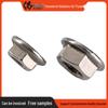 Stainless Steel Hex Flange Nut with Anti-Slip Teeth, M3-12 (Grades 201/304/316)