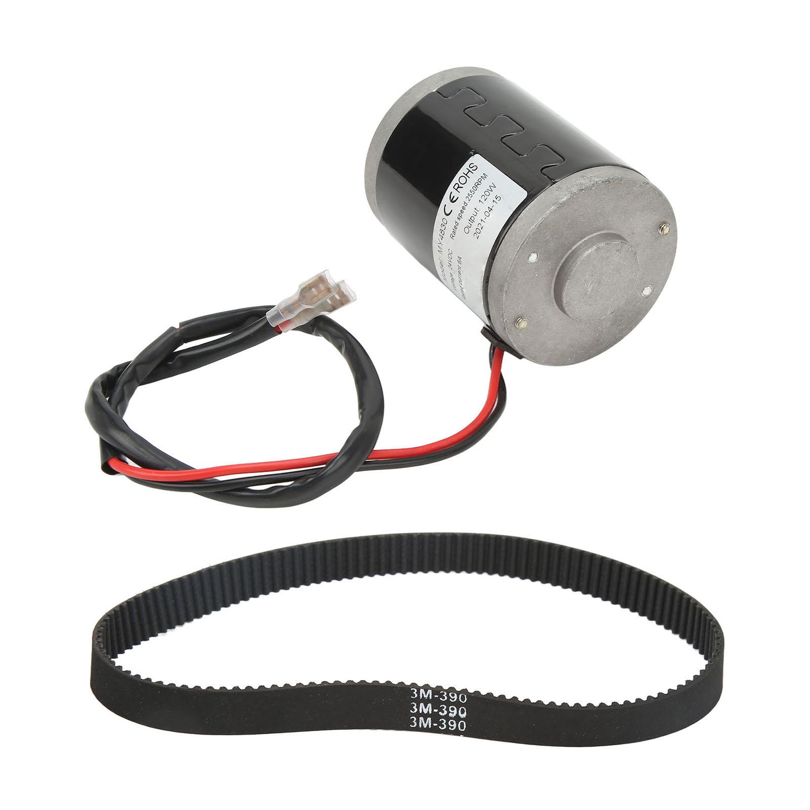 

Щеточный двигатель постоянного тока 24 В 120 Вт 6 А 2550 об/мин Алюминиевый сплав Низкий уровень шума Высокий крутящий момент Высокоскоростной двигатель для двигателя электровелосипеда