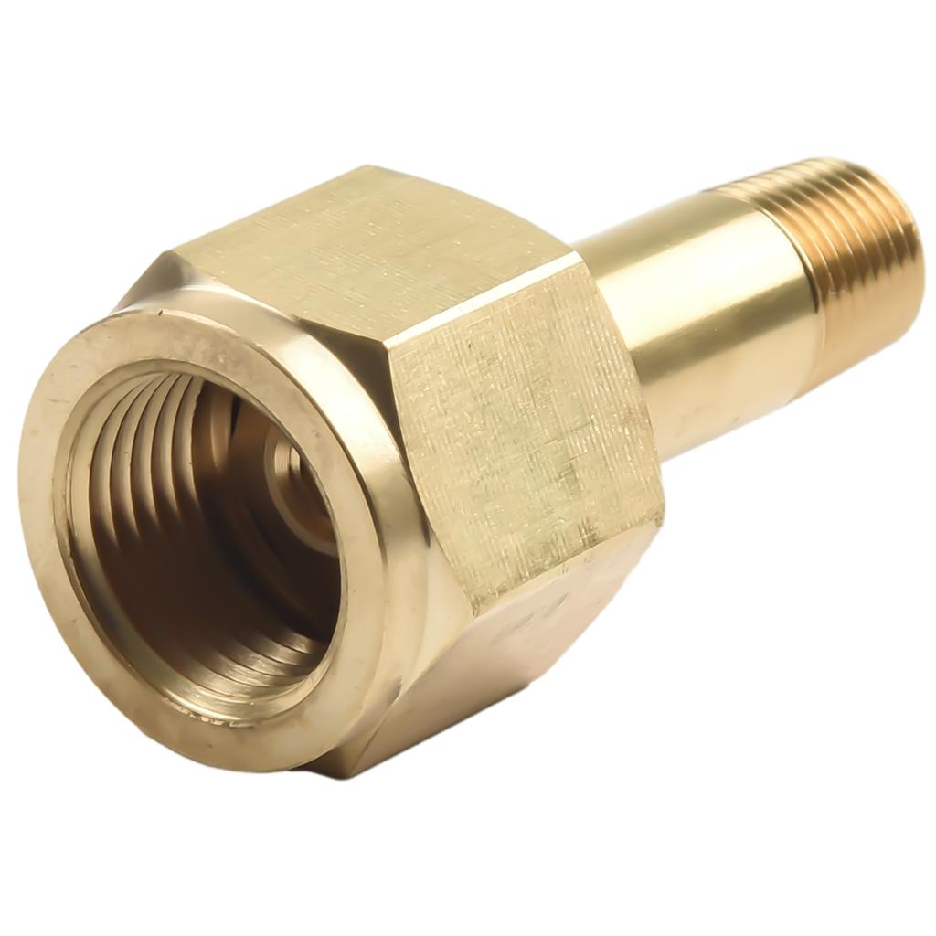 Joint Regulator Inlet Nuts Quick Change Regulator .830-14 1/4\\\\\\\\\\\\\\\" NPT Inlet Nut With Washer NUT - Brass Brand New