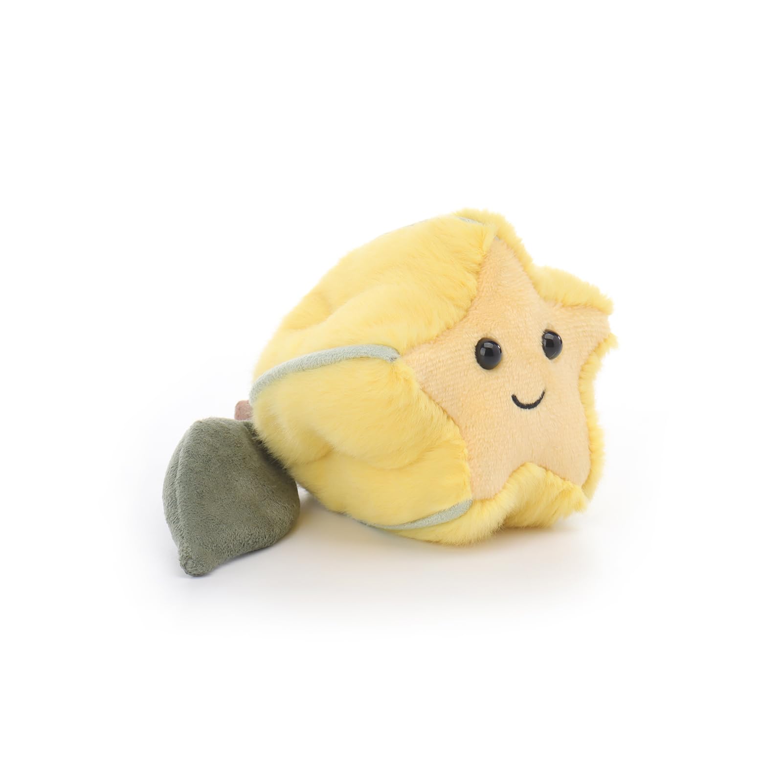 

Apricot Lamb Fresh Carambola Plush Toy for Soft and Fluffy Fresh Carambola for Girls and 12cm Kids, Cute, Boys,