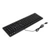Arabic Keyboard 104 Keys USB Interface Wired Design Black ABS Material Office Keyboard for Desktop Computers