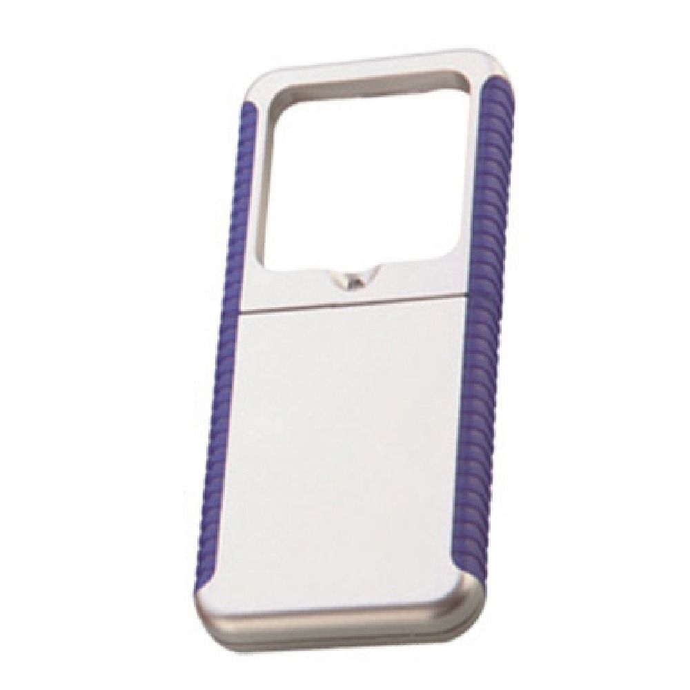 5x Magnification Pull-Out Magnifier Handheld Rectangular Lens Illuminates Magnifier Compact Stretchable LED Magnifier