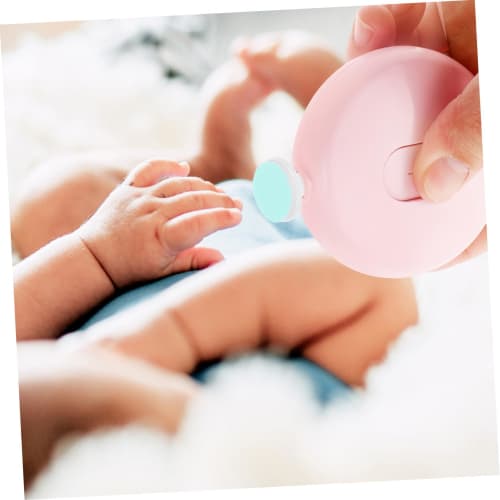 Hakidzel Electric Baby Nail File Replacement Heads, 12-Piece Set, Baby Nail Grinder Attachments, Easy Replacement for Baby Nail Files, 1.8*1.8*1.8cm,