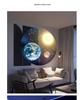 Creative Cannon-Style Earth & Moon Projection Lamp: Atmospheric Night Light & Photography Prop