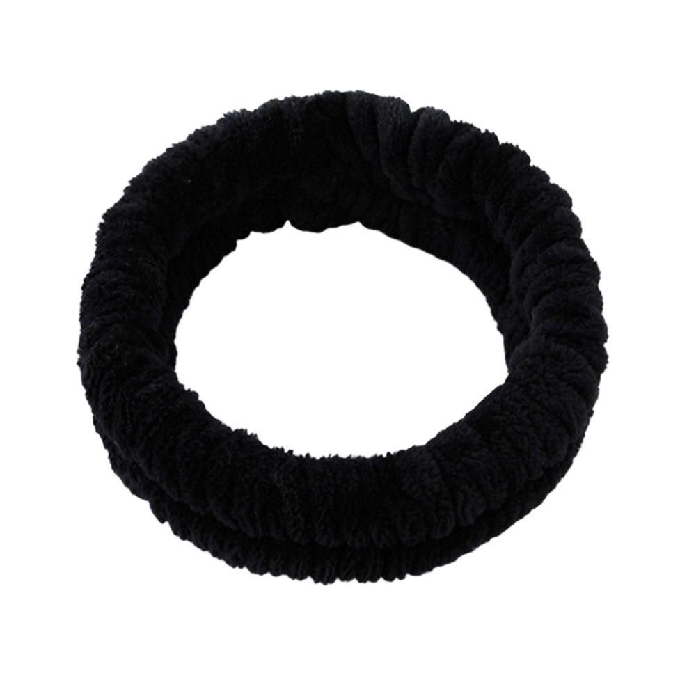 Elastic Women Headbands Coral Fleece Hair Accessory Comfortable Wearing Hair Holder Face Washing