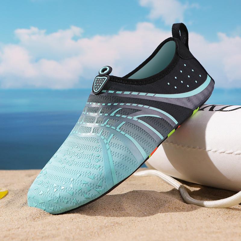 

Новая мужская уличная пляжная обувь для дайвинга, рафтинга, серфинга, женская обувь для плавания, многофункциональная обувь для йоги 48-49 озеро синий