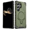 Magnetic Drop-Proof Case for Samsung S25edge/S24/S24Ultra/S23, Cross-Border A36/56 Compatible.