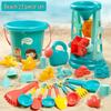 Jianxiong Beach and Water Play Set: Shovels, Sand Digging Tools, Car, and Bucket for Outdoor/Indoor Use