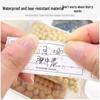No-Trace Japanese Freezer & Storage Label Stickers
