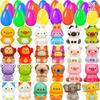 Œuf de Pâques Surprise Puzzle ! Capsule à dévisser avec jouets cachés – Ensemble à collectionner pour enfants, Cadeau de chasse aux œufs et Divertissement pour les fêtes