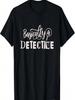 Funny True Crime Women's Basically A Detective T-Shirt