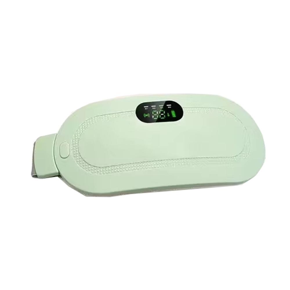 LED Display Electric Warm Waist Belt 4 Gear Massage Vibrating Abdominal Massager  Body Shaping