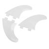 3Pcs Surfboard Thruster Fins Set PVC Surf Fin Left Right Middle Surfing Longboard Shortboard Accessories