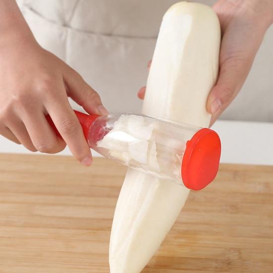 Yousheng Multifunctional Peeler with Built-In Storage Stainless Steel Blades Fruit Vegetable Peeler Ergonomic Handle Kitchen Gadget for Peeling