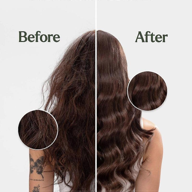 Argan Oil Sleek & Shine Shampoo, Conditioner + Leave-In Conditioner Set for Frizzy, Dry Hair, Plant Keratin + Argan Oil for All Hair Types