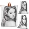 Lana Del Rey Decken Weiche Warme Flanell Überwurfdecke Tagesdecke für Bett Wohnzimmer Picknick Reisen Zuhause Sofa