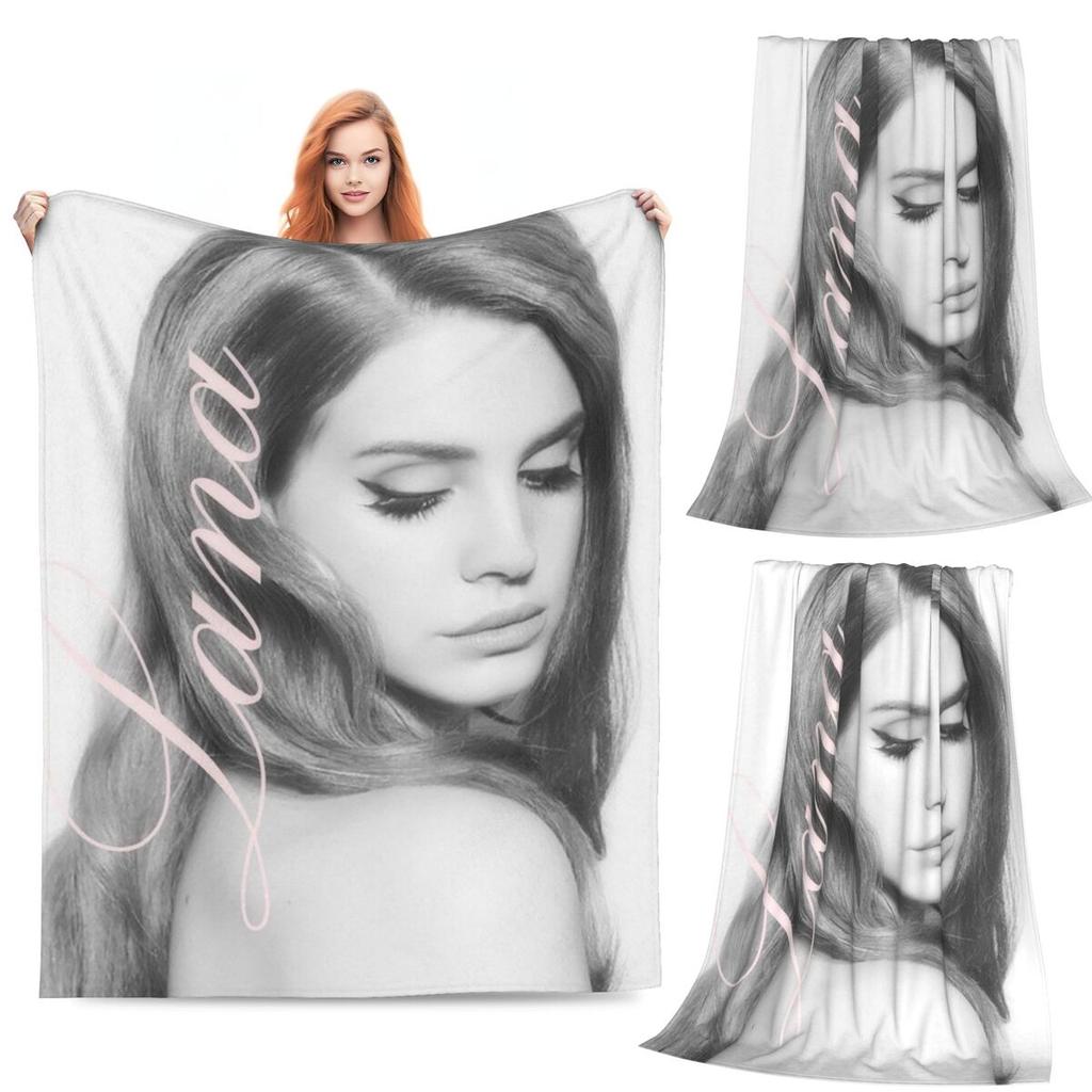 Lana Del Rey Decken Weiche Warme Flanell Überwurfdecke Tagesdecke für Bett Wohnzimmer Picknick Reisen Zuhause Sofa