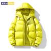 Autumn Winter Hooded Parkas Men Solid Warm Sports Waterproof Coat Male Fashion Casual Parka Outwear Couple Loose Hooded Jackets