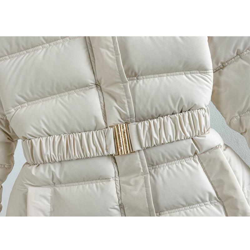 Winter Langes Mädchenjacke Einfarbige Dicke Warme Windjacke Mantel für 5-12J Teenager Mädchen Daunen Schneeanzug