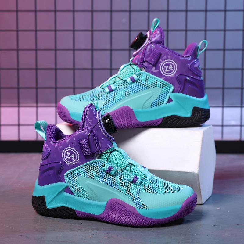 New children's sports running shoes spring and autumn breathable boys mesh students girls comfortable training shoes basketball shoes