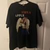 Vintage Style Fiona Apple Short Sleeve Black Classic Shirt KV30412