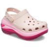 Crocs Classic clog comfortable and versatile hole shoes unisex white pink