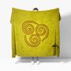 Avatar Ostatni Władca Powietrza Symbole Żywiołów Koc Rzutowy koc pikowany retro luksusowe koce do Dekoracji