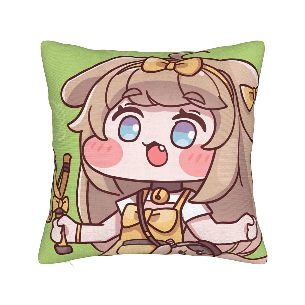 Pillow Case Kawaii Gaming T-Trickcals Print Pillow Cover For Chair Sofa Home Decor Vintage Pillowcases