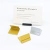 Gold Silver Name Card Holder Sturdy Metal Place Card Stand Display Label Stand  Wedding Party
