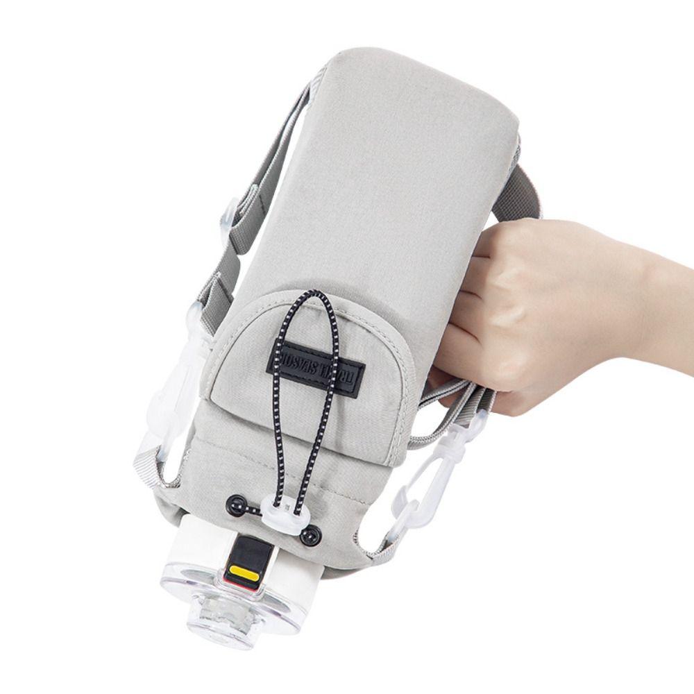 Shoulder Strap Crossbody Water Bottle Purse Waterproof Water Bottle Sling Bag  Hiking