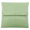 Bastia Coin Purse Green Shave Women Used