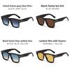 T Bar Fashion Pilot Sunglasses With Amber Lenses And Uv Protection For Casual Wear