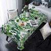 Tovaglia Rettangolare con Foglie di Monstera Estive per Decorazione Tavola Riutilizzabile Tovaglia per Tavolo da Cucina e da Pranzo Decorazioni per Feste e Festività