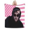 Caseoh American  Blanket Spring  Soft Throw Blanket For Girl Outdoor Flannel Bedspread Bed Cover