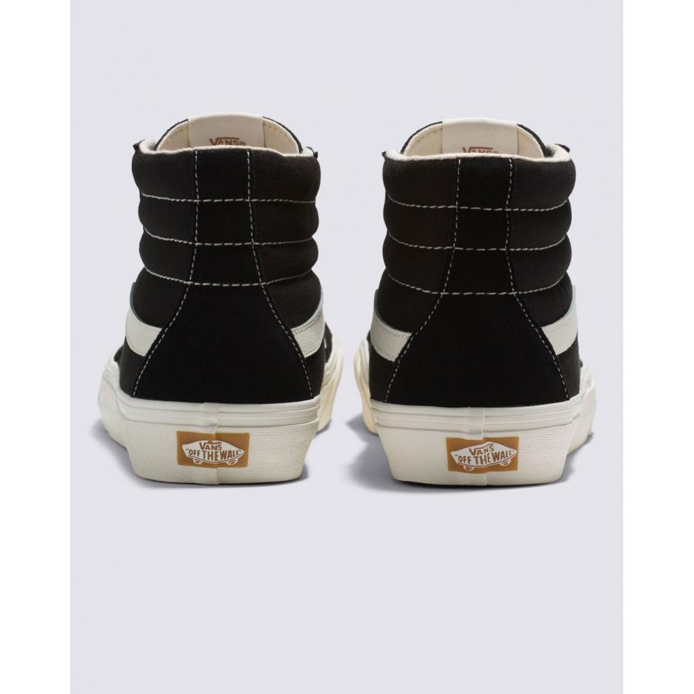 Vans Skate High Vr3 Black Marshmallow  Vn0005un1kp1