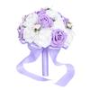 Wedding Handheld Flower Bridal Bouquet Simulation Rose Flower For Ceremony Reception Anniversary Party Gathering