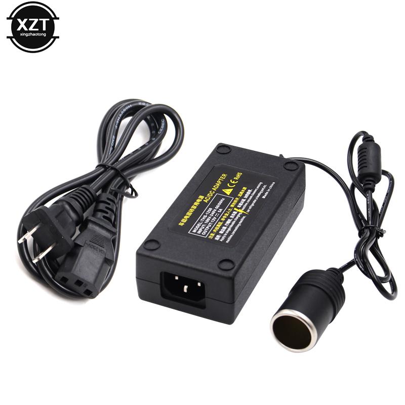 

Car Power Adapter Cigarette Lighter Converter Power Convert AC to DC 110V/ 220V to 12V 5A Power Adapter Supply Lighter